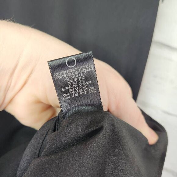 Halston Heritage Womens Black Cutout Maxi Dress Size 4 - Picture 14 of 14